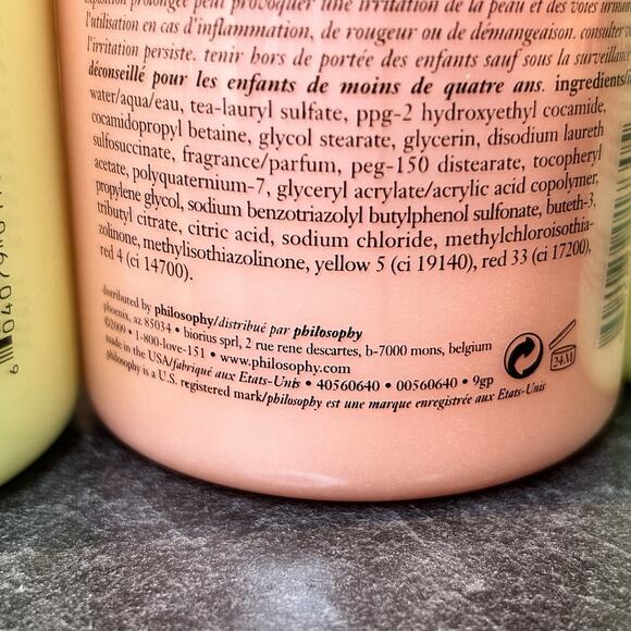 Philosophy Senorita Margarita & Melon Daiquiri Shampoo Shower Gel & Bath 16 Oz - Picture 7 of 8